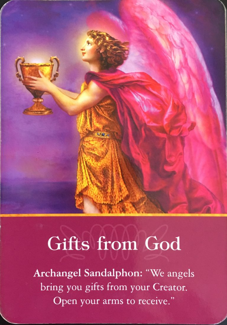 今日の星と天使のメッセージ「神からの贈り物」